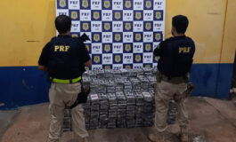 PRF apreende 609 quilos de cocaína em RO; prejuízo estimado aos criminosos de R$ 100 milhões